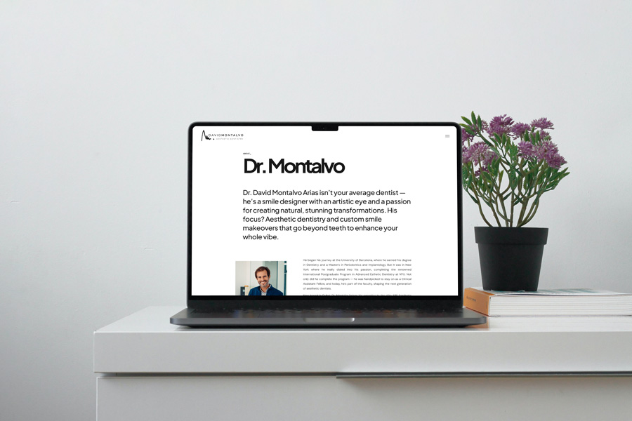 New website Dr. David Montalvo - Dubai